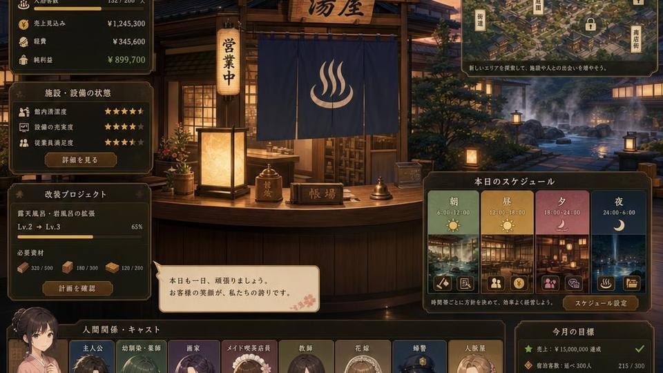 背德浴场 角色互动 场景图 5